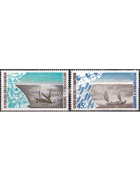 Cameroun, n° 587 à 588, collection timbres Colonies