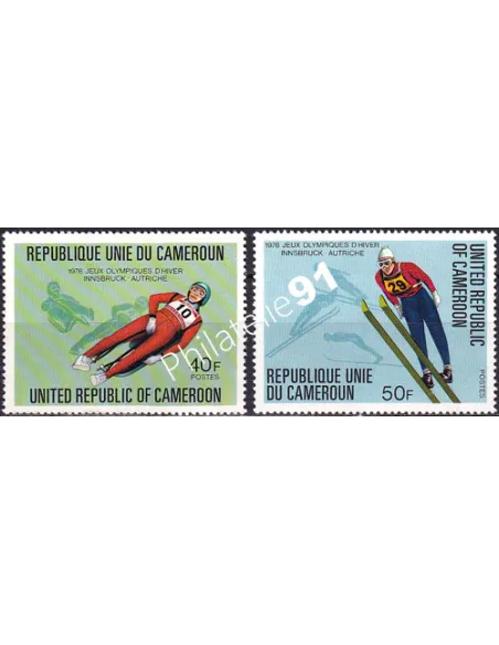 Cameroun, n° 613 à 614, collection timbres Colonies