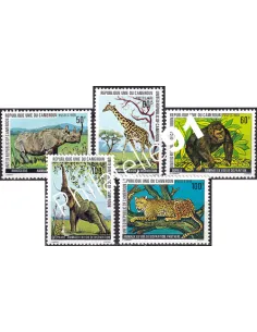 Cameroun, n° 634 à 638, collection timbres Colonies