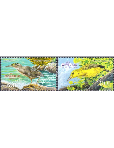 POLYNESIE n° 1137 à 1138, Collection timbres Dom-Tom