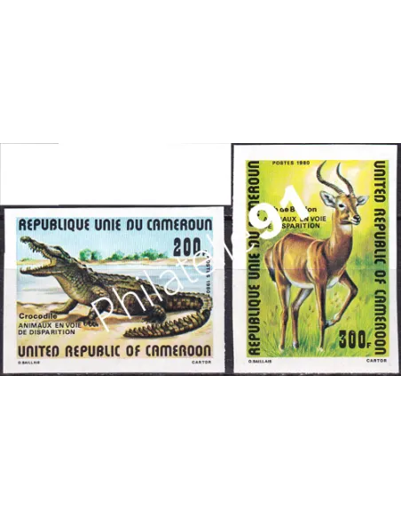 Cameroun, n° 662 à 663 ND, collection timbres Colonies