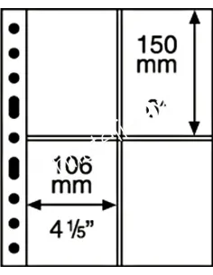 LEUCHTTURM - GRANDE - Recharges 2CT (4 compartiments) transpare