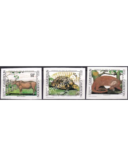 Cameroun, n° 671 à 673 ND, collection timbres Colonies