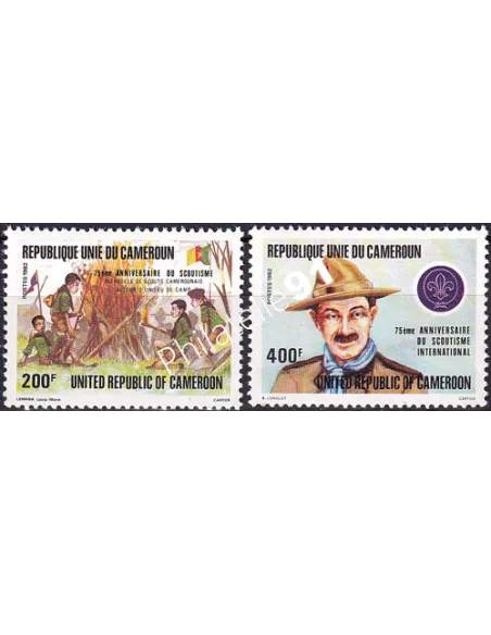 Cameroun, n° 700 à 701, collection timbres Colonies