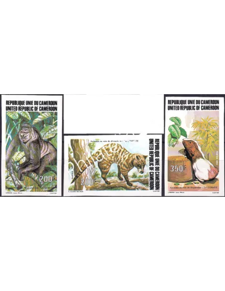 Cameroun, n° 722 à 724 ND, collection timbres Colonies