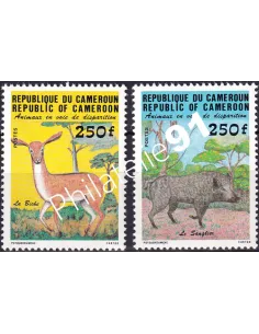 Cameroun, n° 740 à 741, collection timbres Colonies