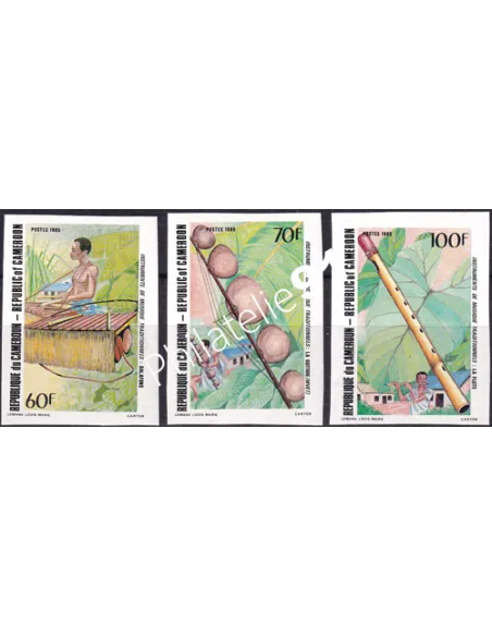 Cameroun, n° 752 à 754 ND, collection timbres Colonies
