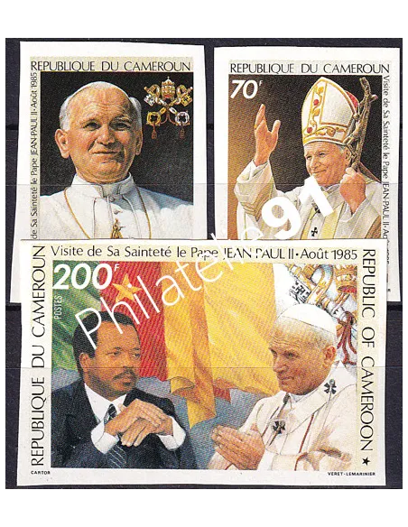 Cameroun, n° 768 à 770 ND, collection timbres Colonies