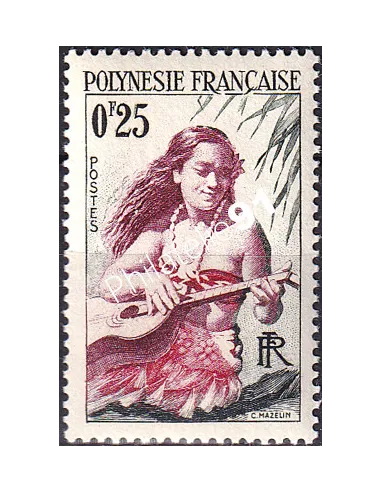 POLYNESIE n° 2, Collection timbres Dom-Tom