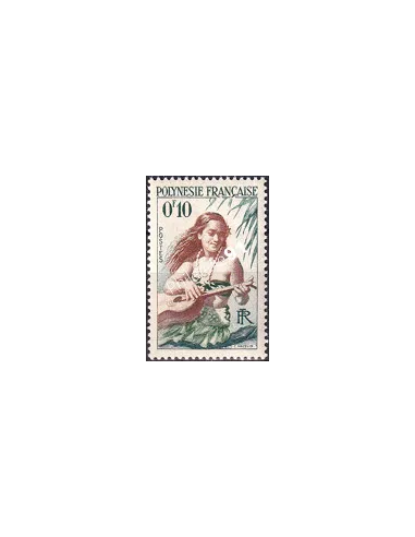 POLYNESIE n° 1, Collection timbres Dom-Tom