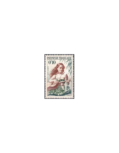 POLYNESIE n° 1, Collection timbres Dom-Tom