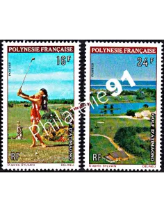 POLYNESIE - n°  94 à 95 ** - Thème sport