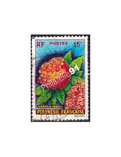 POLYNESIE n° 15 oblitéré, Collection timbres Dom-Tom