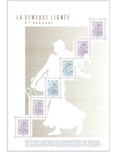- n° 5532 - Feuille F5532 - La Semeuse lignée