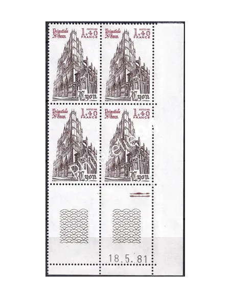 Coin daté sur timbres n° 2132, Collection timbres France