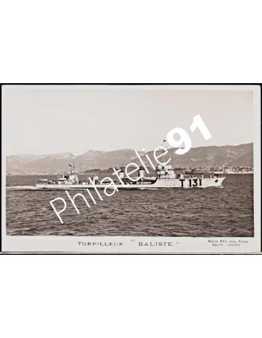 Carte postale - Torpilleur -BALISTE- (2) - Flotte française 39/4