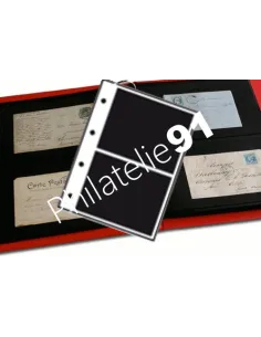 Recharges pour album INITIA (par 10) - 2 poches - Yvert & Tellier
