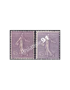 Variété sur timbre n° 197, collection timbres France