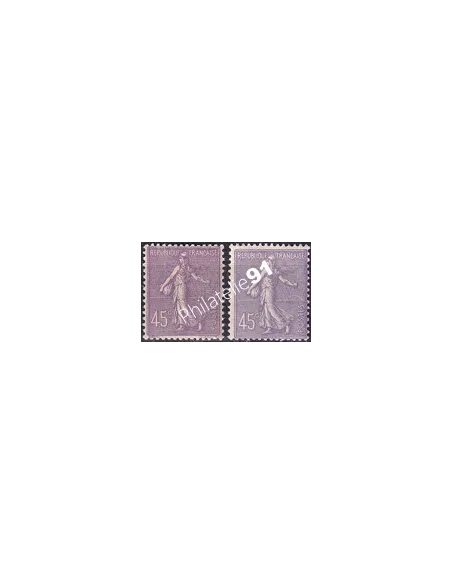 Variété sur timbre n° 197, collection timbres France