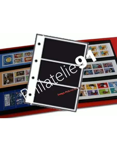 Recharges pour album INITIA (par 10) - 3 bandes - Yvert & Tellier