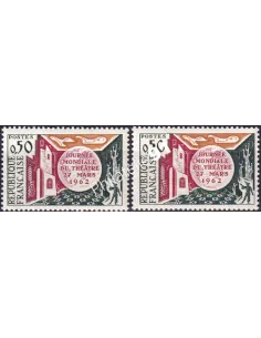 Variété sur timbre n° 1334b, collection timbres France