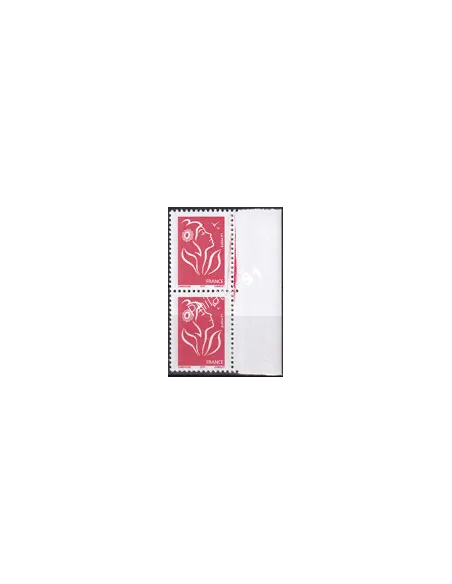 Variété sur timbre n° 3734, en paire, collection timbres France
