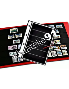 Recharges pour album INITIA (par 10) - 6 bandes - Yvert & Tellier