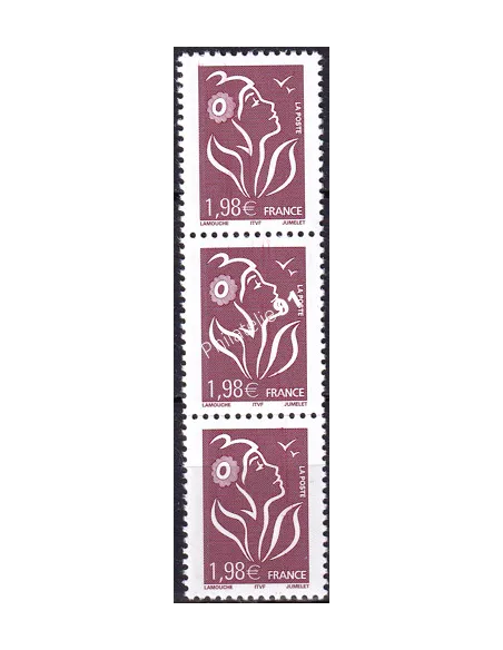 Variété sur Bande de timbres n° 3759, collection timbres France