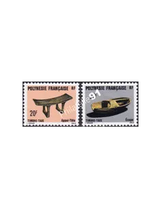 Polynésie, Taxe n° 8 à 9, collection timbres Dom-Tom