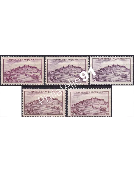 Variété sur timbre n° 760, collection timbres France