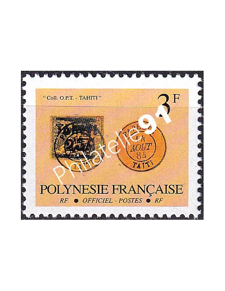 POLYNESIE, Service n° 18, Collection timbres Dom-Tom