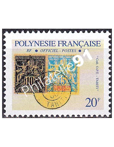 POLYNESIE, Service n° 21, Collection timbres Dom-Tom