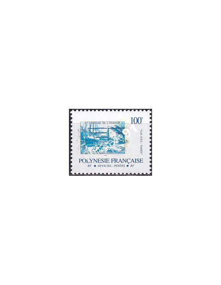POLYNESIE, Service n° 24, Collection timbres Dom-Tom