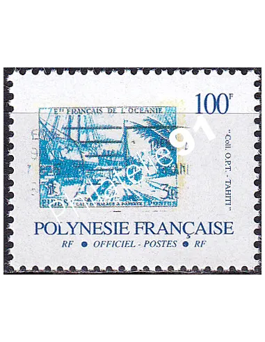 POLYNESIE, Service n° 24, Collection timbres Dom-Tom