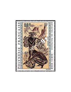 POLYNÉSIE, PA n°  68, collection timbres Dom-Tom