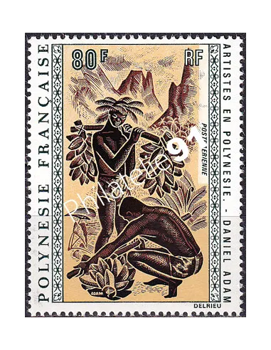 POLYNÉSIE, PA n°  68, collection timbres Dom-Tom