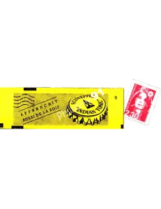 Carnet n° 2614-C 4 - Type MARIANNE de BRIAT - 2,30 F rouge