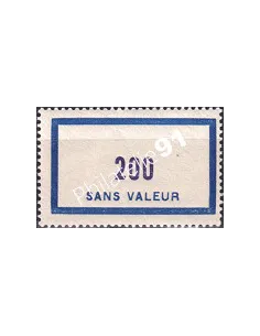 Timbre Fictif n° F 126, Collection timbres France