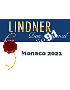 LINDNER - Feuilles pré-imprimées MONACO 2021, matériel philatélique