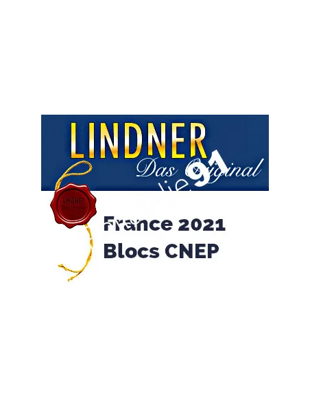 Lindner, FRANCE Blocs CNEP 2021, matériel philatélique