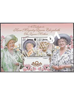 JERSEY - BF n°  32 ** - Centenaire de la Reine Mère Elizabeth