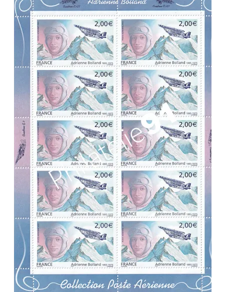 n°    68 F - Poste Aérienne -  Adrienne Bolland Aviatrice.