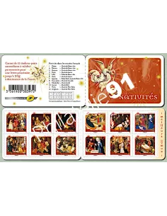 Carnet Nativité BC621 - Meilleurs voeux