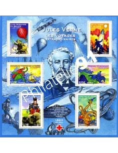 Bloc de timbre de France BF   85 - Jules Verne
