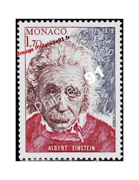 timbres de MONACO n° 1203 - Albert Einstein - Timbres Monaco