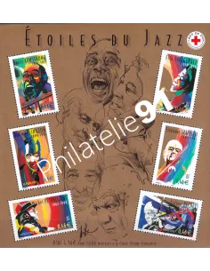 Bloc-Feuillet n°  50 - Personnages célèbres - Grands interprètes de Jazz