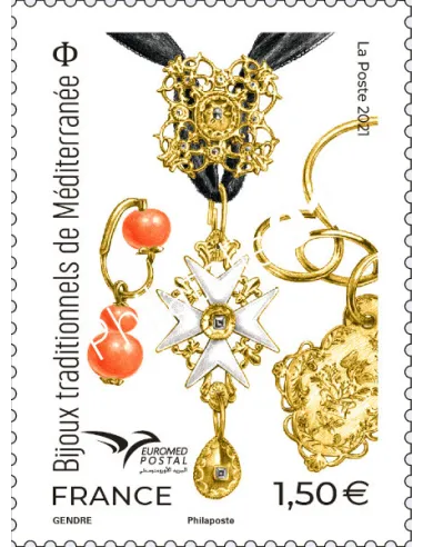 n° 5511 ** - EUROMed postal – Bijoux traditionnels de Méditerranée