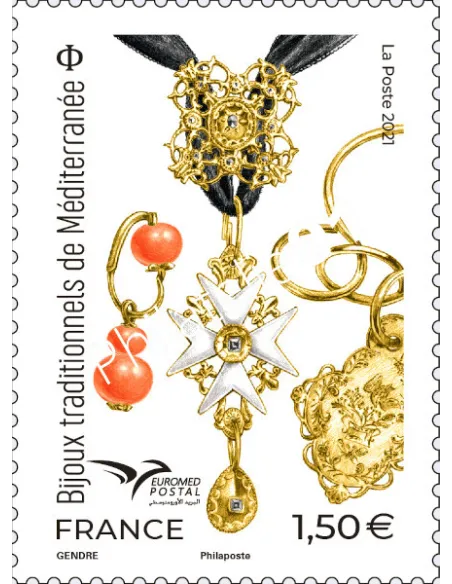 n° 5511 ** - EUROMed postal – Bijoux traditionnels de Méditerranée