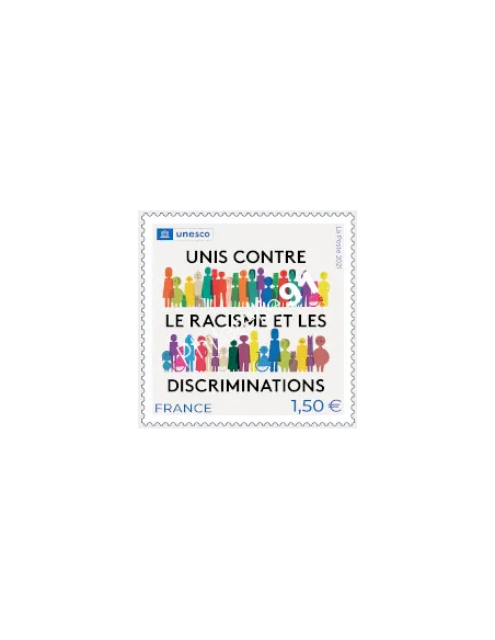 Timbre de service n° 180, Unesco, timbres de France
