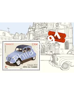 n° 5520 ** - Feuille F5520 - Fête du Timbre – Citroën 2CV
